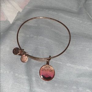 Alex and Ani “Seek Solitude” 2017 Rose Gold Bangle